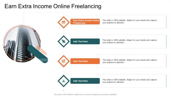 Earn Extra Income Online Freelancing In Powerpoint And Google Slides Cpb