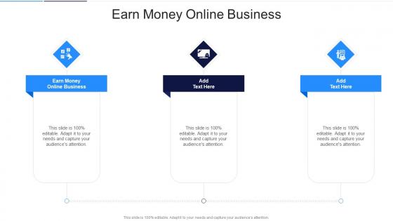 Earn Money Online Business In Powerpoint And Google Slides Cpb