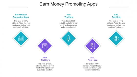 Earn Money Promoting Apps Ppt Powerpoint Presentation Inspiration Icons Cpb
