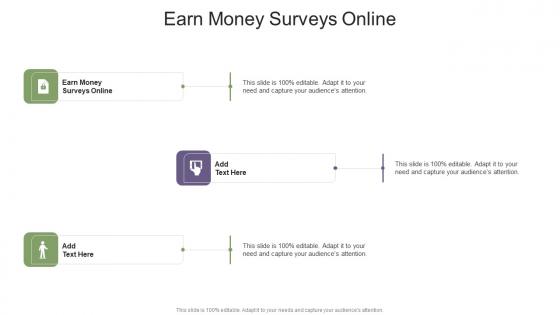 Earn Money Surveys Online In Powerpoint And Google Slides Cpb
