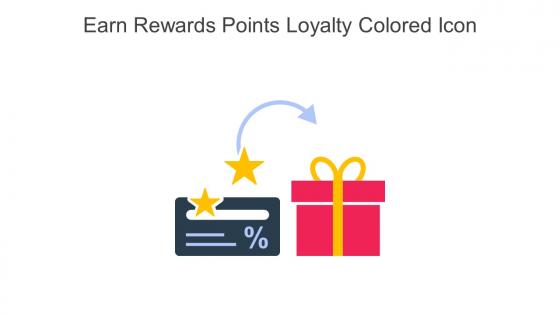 Earn Rewards Points Loyalty Colored Icon In Powerpoint Pptx Png And Editable Eps Format