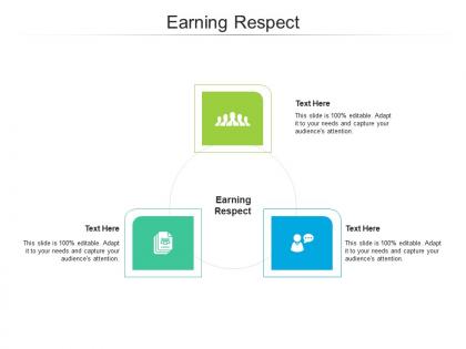Earning respect ppt powerpoint presentation layouts example introduction cpb