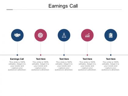 Earnings call ppt powerpoint presentation pictures inspiration cpb