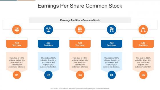 Earnings Per Share Common Stock In Powerpoint And Google Slides Cpb