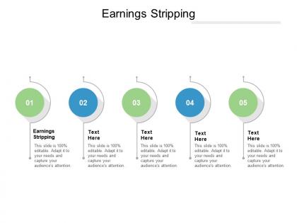 Earnings stripping ppt powerpoint presentation show layouts cpb