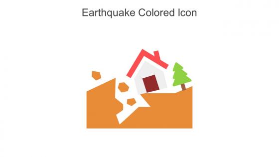 Earthquake Colored Icon In Powerpoint Pptx Png And Editable Eps Format