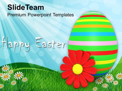 Easter weekend happy day festival powerpoint templates ppt backgrounds for slides