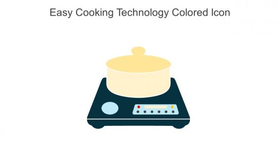 Easy Cooking Technology Colored Icon In Powerpoint Pptx Png And Editable Eps Format