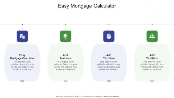 Easy Mortgage Calculator In Powerpoint And Google Slides Cpb
