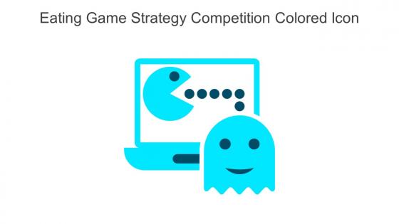Eating Game Strategy Competition Colored Icon In Powerpoint Pptx Png And Editable Eps Format