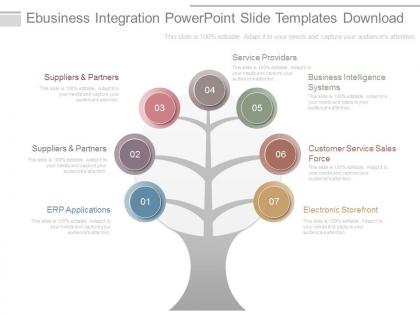 Ebusiness integration powerpoint slide templates download