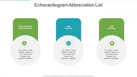 Echocardiogram Abbreviation List In Powerpoint And Google Slides Cpb