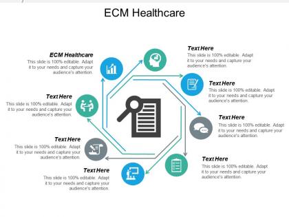 Ecm healthcare ppt powerpoint presentation icon topics cpb