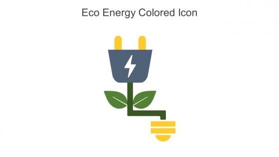 Eco Energy Colored Icon In Powerpoint Pptx Png And Editable Eps Format