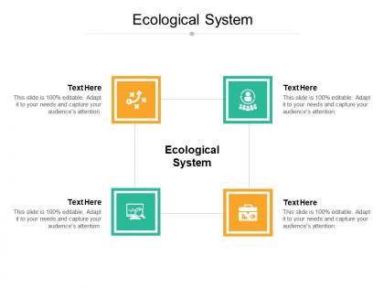 Ecological system ppt powerpoint presentation file example topics cpb