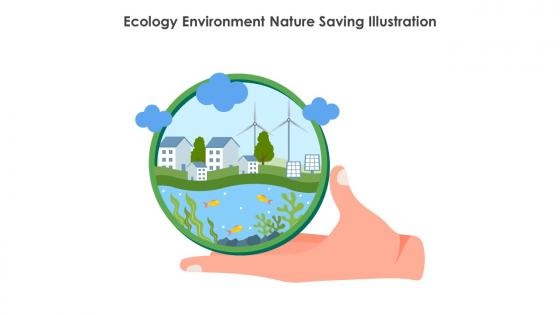 Ecology Environment Nature Saving Illustration