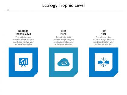 Ecology trophic level ppt powerpoint presentation inspiration icons cpb