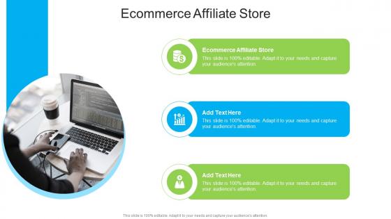 Ecommerce Affiliate Store In Powerpoint And Google Slides Cpb