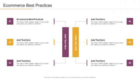 Ecommerce Best Practices In Powerpoint And Google Slides Cpb