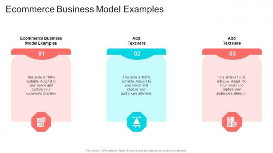 Ecommerce Business Model Examples In Powerpoint And Google Slides Cpb