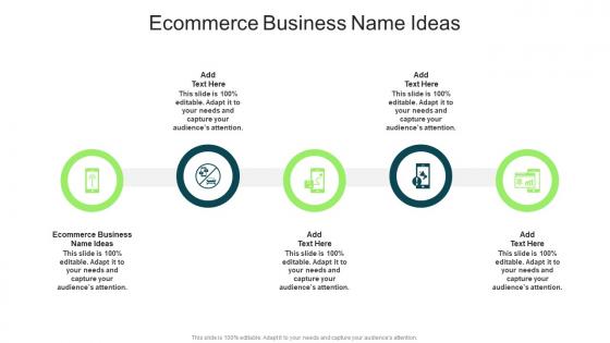 Ecommerce Business Name Ideas In Powerpoint And Google Slides Cpb