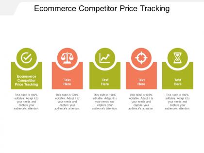 Ecommerce competitor price tracking ppt powerpoint presentation portfolio example cpb