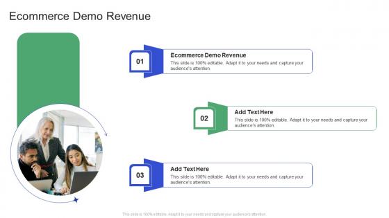 Ecommerce Demo Revenue In Powerpoint And Google Slides Cpb