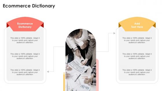 Ecommerce Dictionary In Powerpoint And Google Slides Cpb