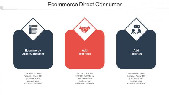 Ecommerce Direct Consumer Ppt Powerpoint Presentation Show Skills Cpb