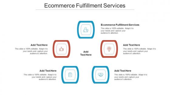Ecommerce Fulfillment Services Ppt Powerpoint Presentation Professional Layout Cpb