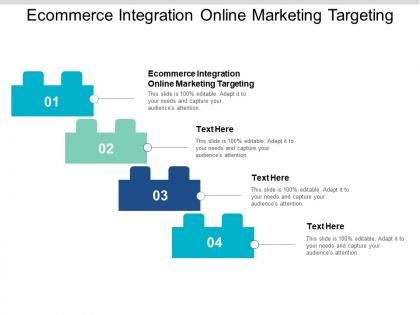 Ecommerce integration online marketing targeting ppt powerpoint presentation slides images cpb