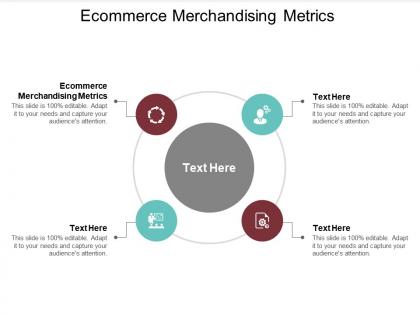 Ecommerce merchandising metrics ppt powerpoint presentation slides styles cpb