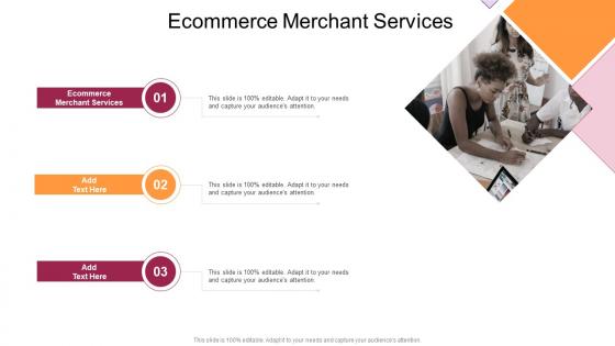 Ecommerce Merchant Services In Powerpoint And Google Slides Cpb
