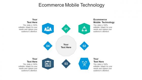 Ecommerce mobile technology ppt powerpoint presentation file pictures cpb