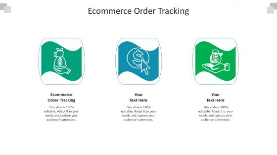 Ecommerce order tracking ppt powerpoint presentation styles smartart cpb