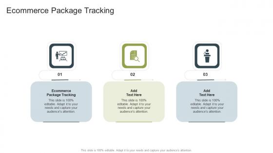 Ecommerce Package Tracking In Powerpoint And Google Slides Cpb