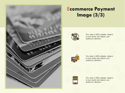 Ecommerce payment image marketing finance ppt powerpoint show