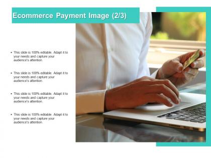 Ecommerce payment image ppt powerpoint presentation file model