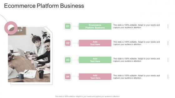Ecommerce Platform Business In Powerpoint And Google Slides Cpb