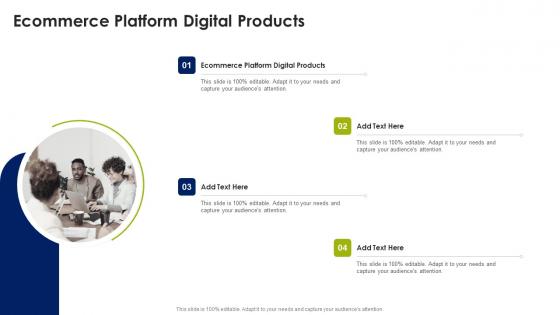 Ecommerce Platform Digital Products In Powerpoint And Google Slides Cpb