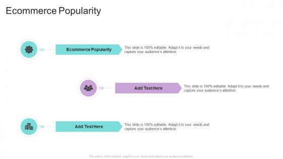 Ecommerce Popularity In Powerpoint And Google Slides Cpb