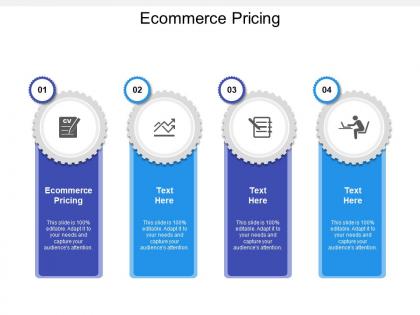 Ecommerce pricing ppt powerpoint presentation picture cpb