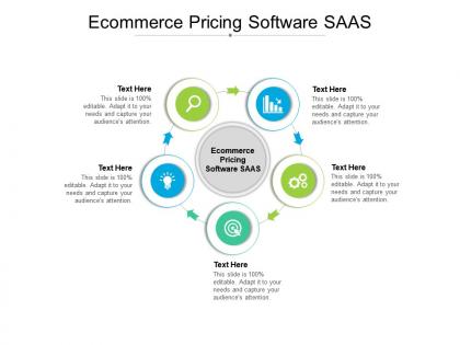 Ecommerce pricing software saas ppt powerpoint presentation pictures objects cpb