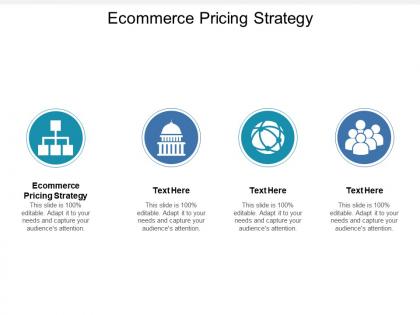 Ecommerce pricing strategy ppt powerpoint presentation file slide cpb