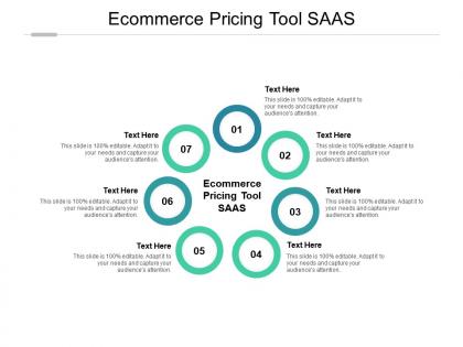 Ecommerce pricing tool saas ppt powerpoint presentation inspiration format ideas cpb