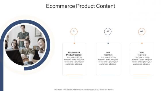 Ecommerce Product Content In Powerpoint And Google Slides Cpb