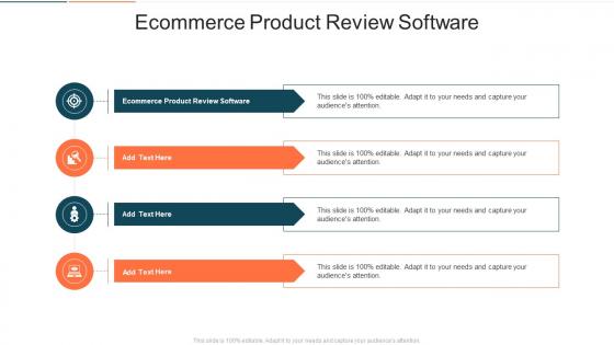 Ecommerce Product Review Software In Powerpoint And Google Slides Cpb