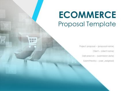 Ecommerce proposal template powerpoint presentation slides