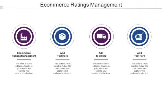 Ecommerce Ratings Management In Powerpoint And Google Slides Cpb