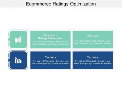 Ecommerce ratings optimization ppt powerpoint presentation styles slide cpb